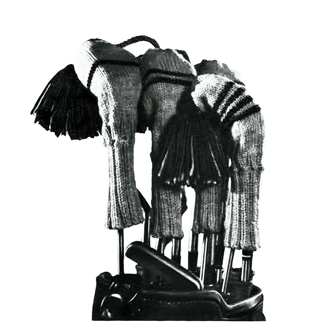 Striped Golf Club Covers Pattern