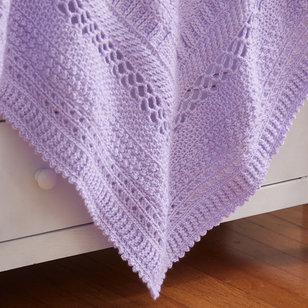 Lilac Love Baby Blanket