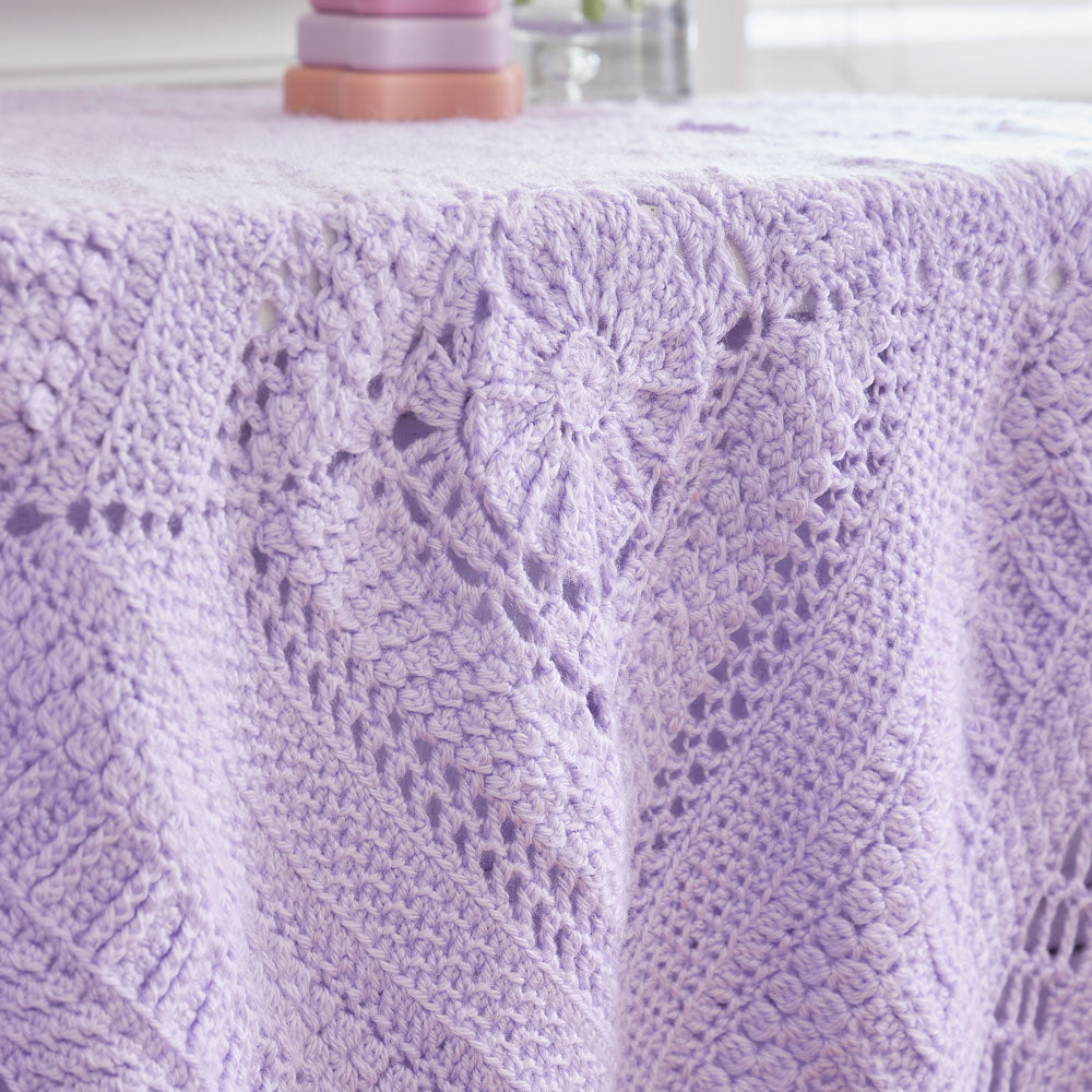 Lilac Love Baby Blanket