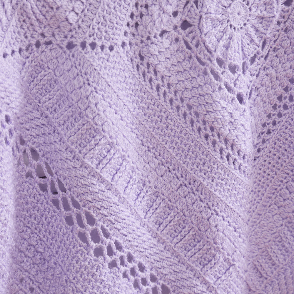 Lilac Love Baby Blanket