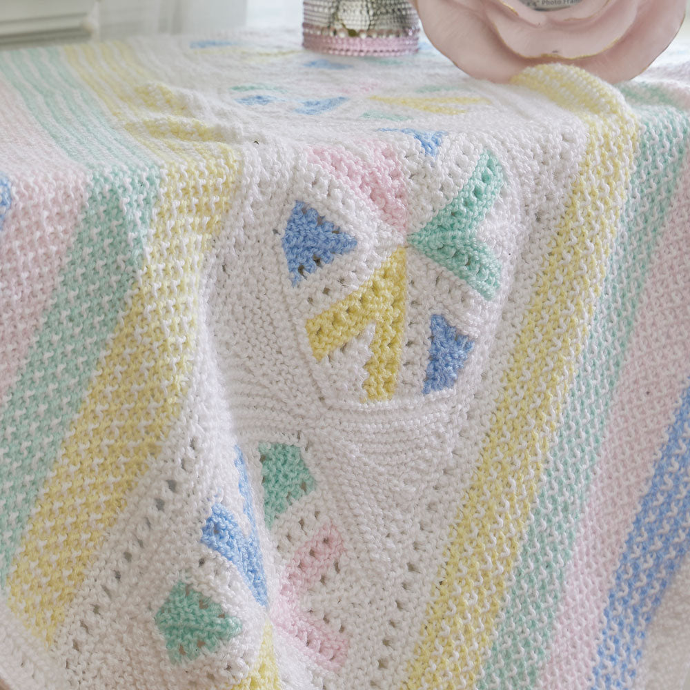 Hexagons and Honeycombs Baby Blanket