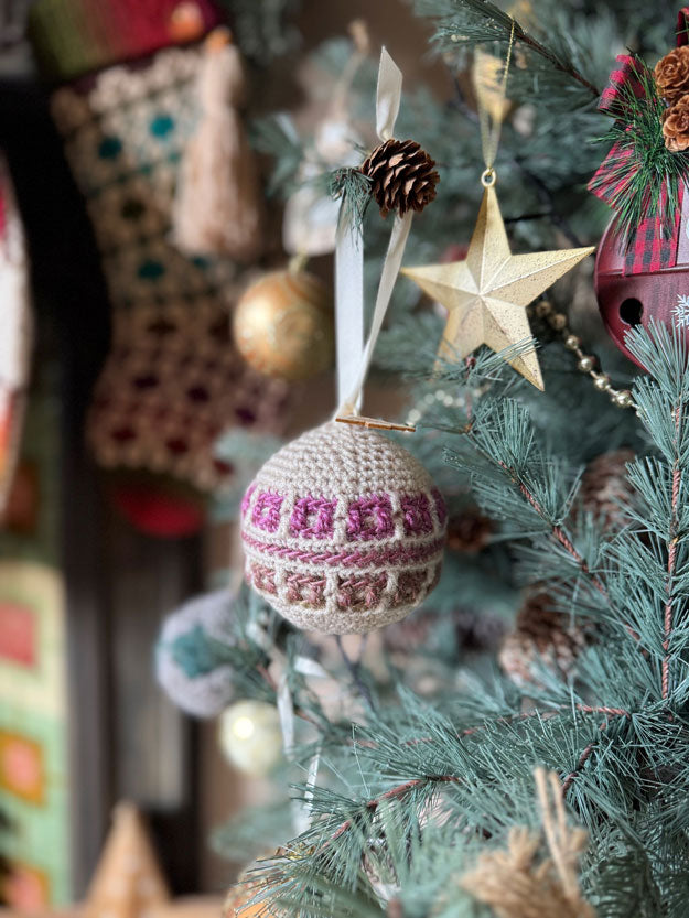 Yuletide Mosaic Ornaments