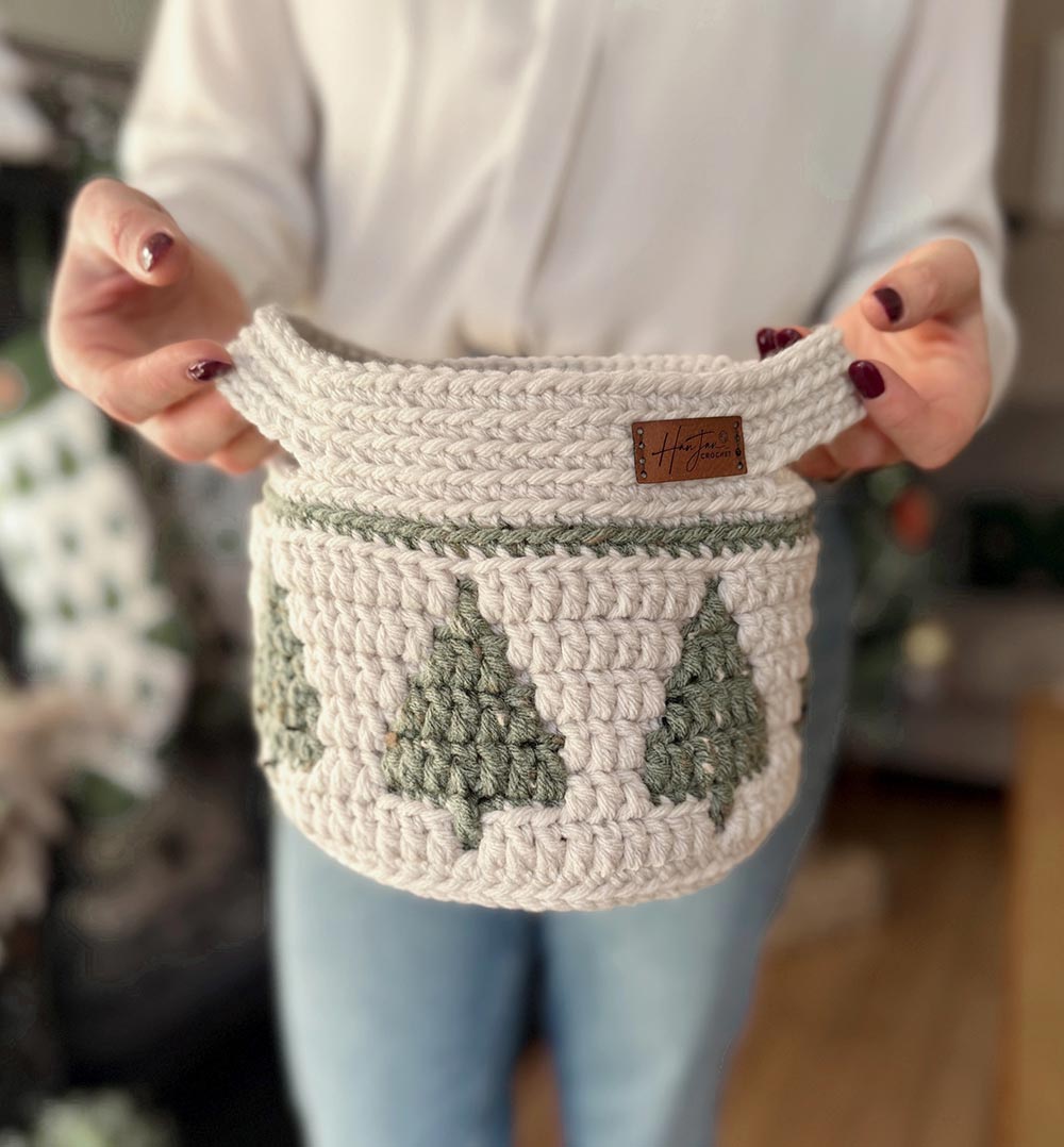 Twinkling Trees Baskets