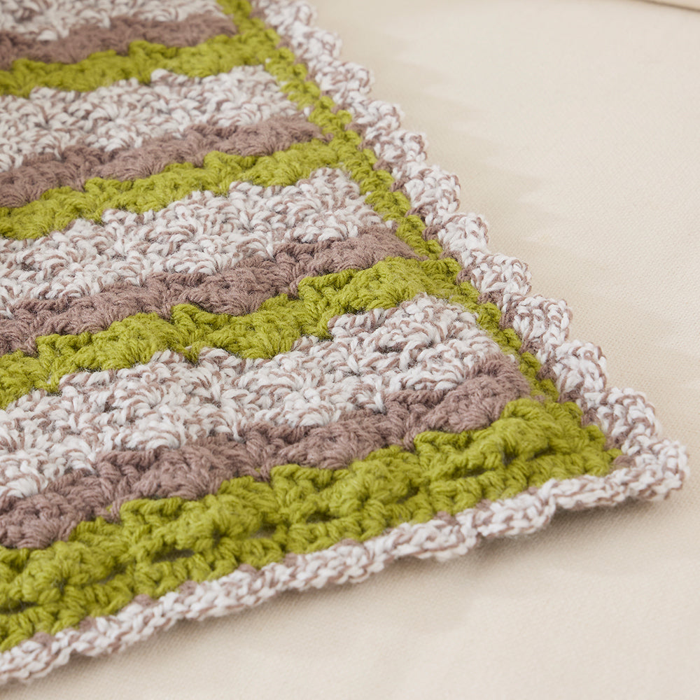 Ragg Double Ripple Afghan