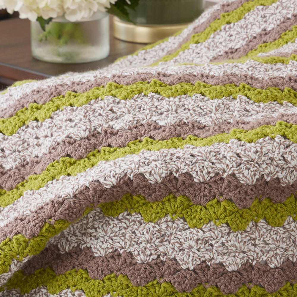 Ragg Double Ripple Afghan