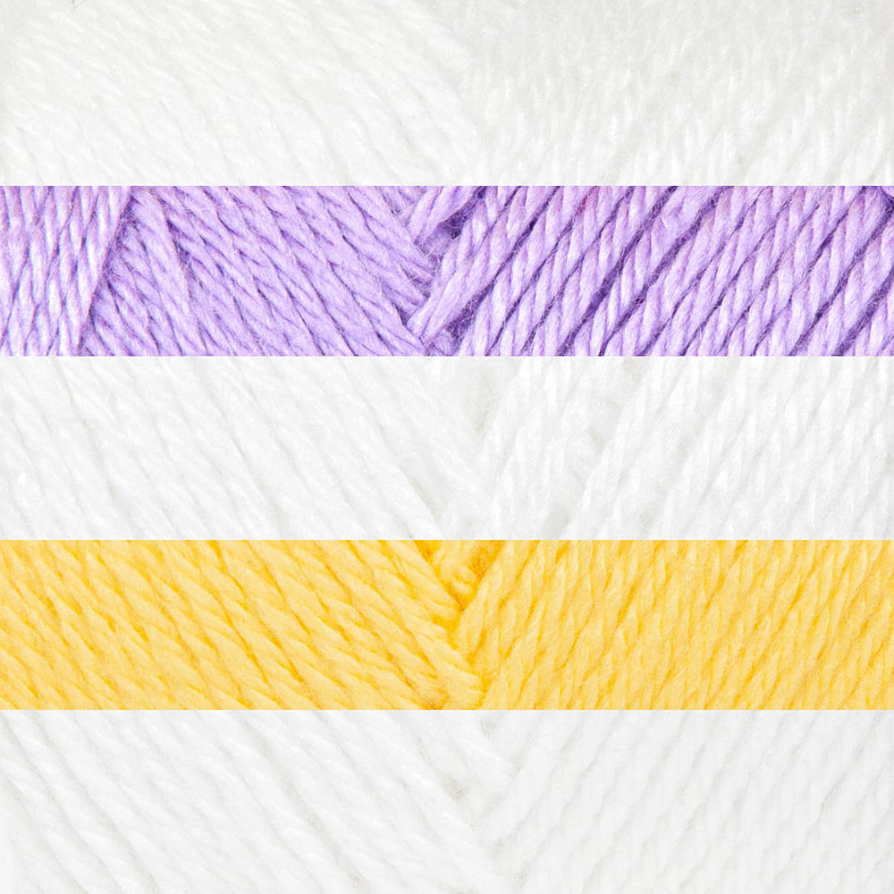 Pastel Peaks Baby Blanket Kit