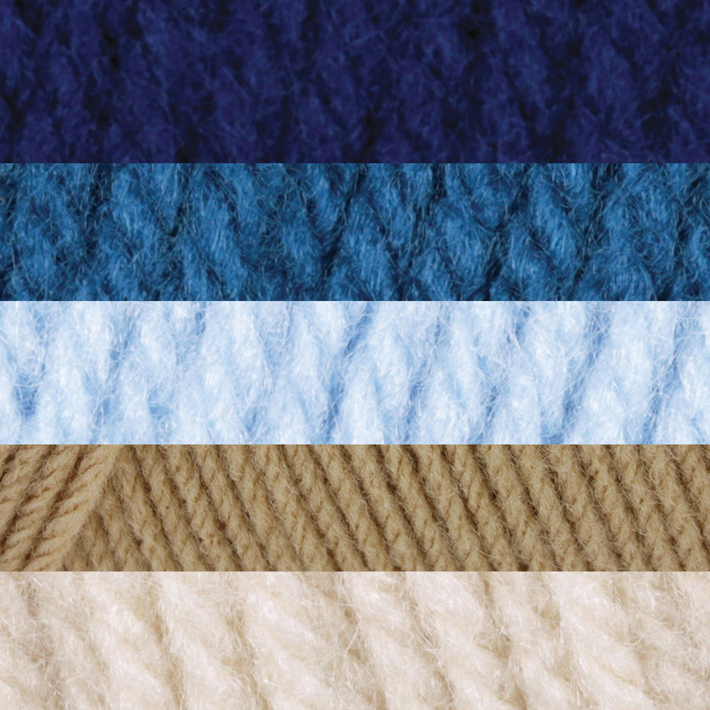 Seaside Sunset Knit Blanket