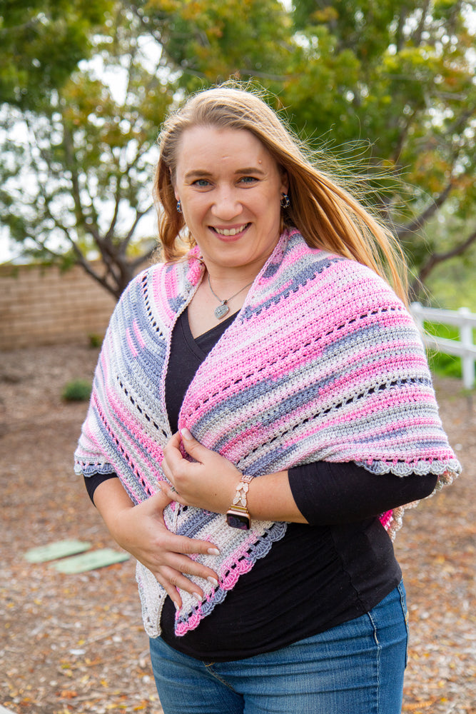 Châle Triangle Berceuse