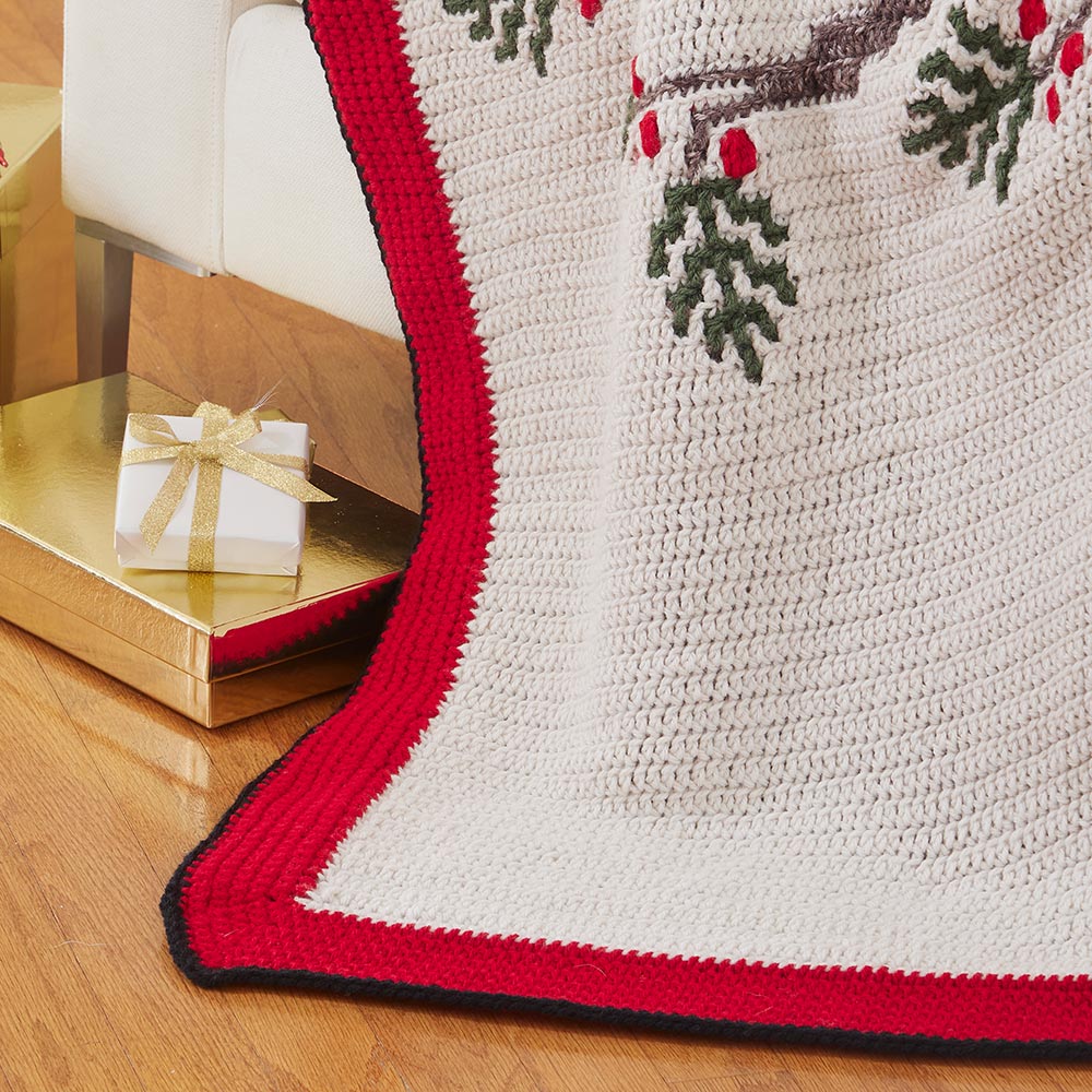 Cardinal Forest Afghan