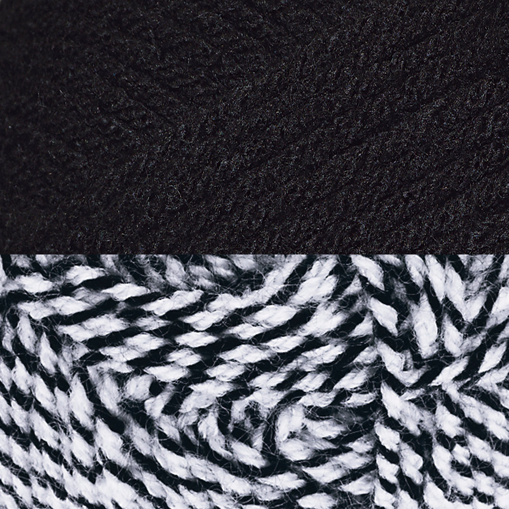 Cables in Ragg Afghan