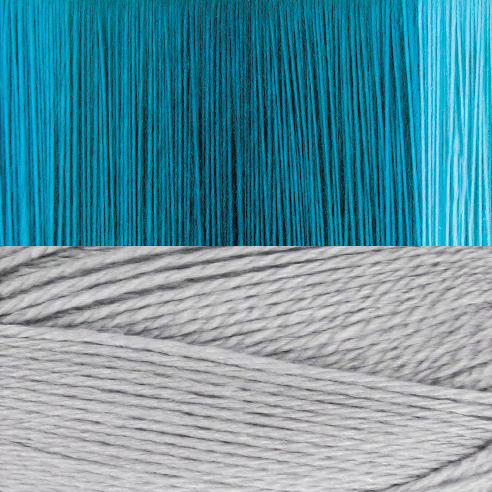 Snowscape Overlay Mosaic Blanket