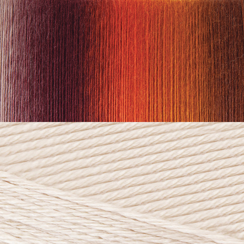 Snowscape Overlay Mosaic Blanket