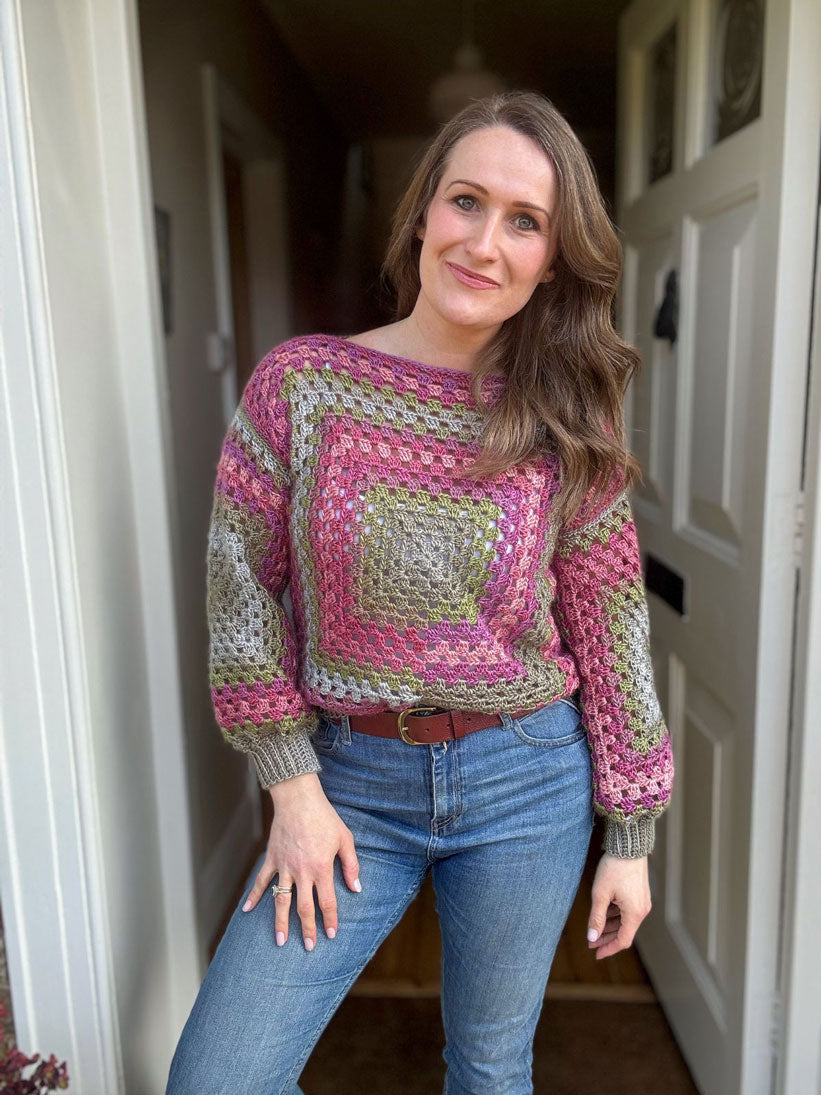 Granny Squares Sweater