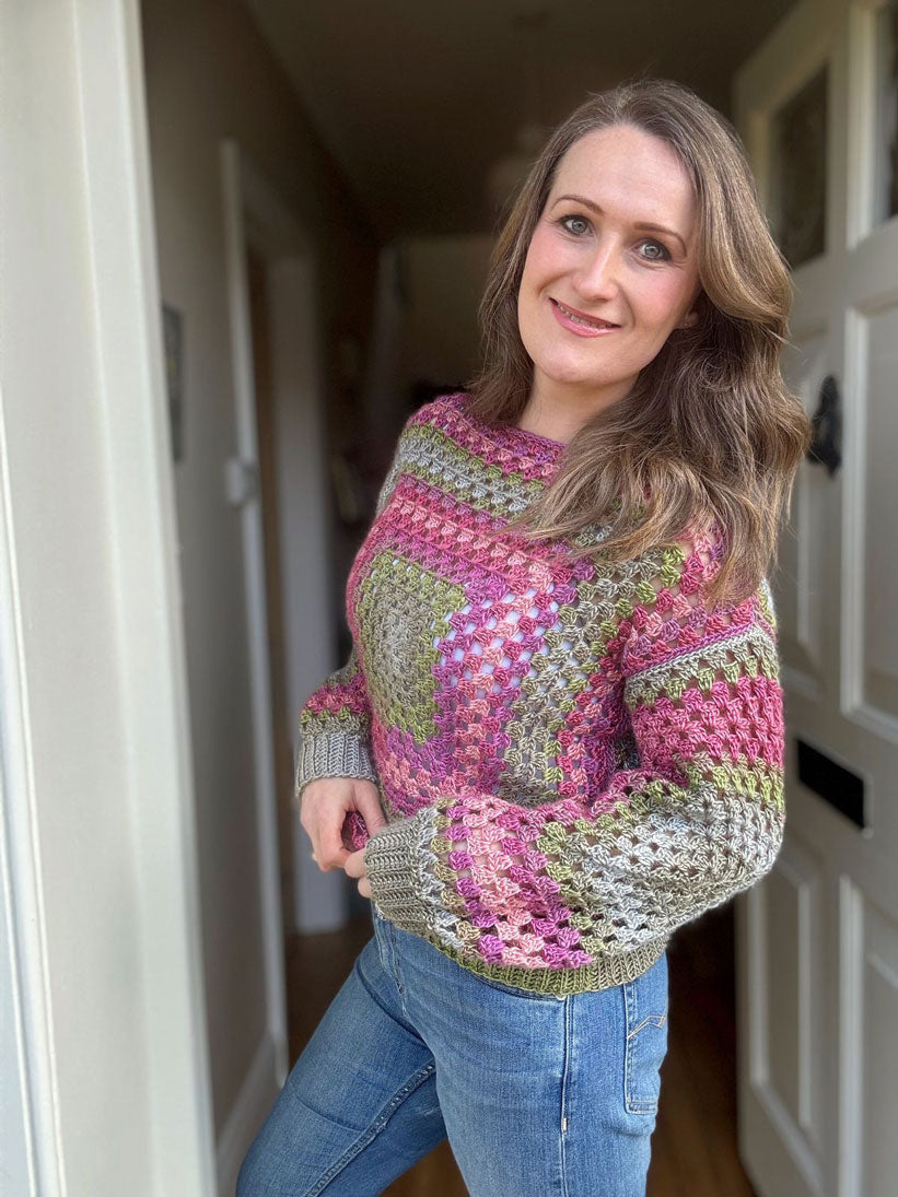 Granny Squares Sweater