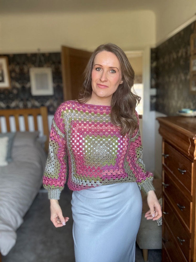 Granny Squares Sweater