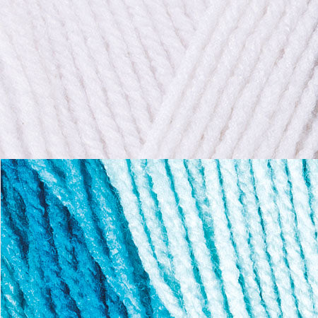 Classic Blue Throw