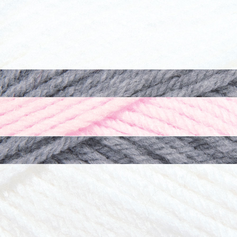 Couverture pour bébé échantillonneur tricolore