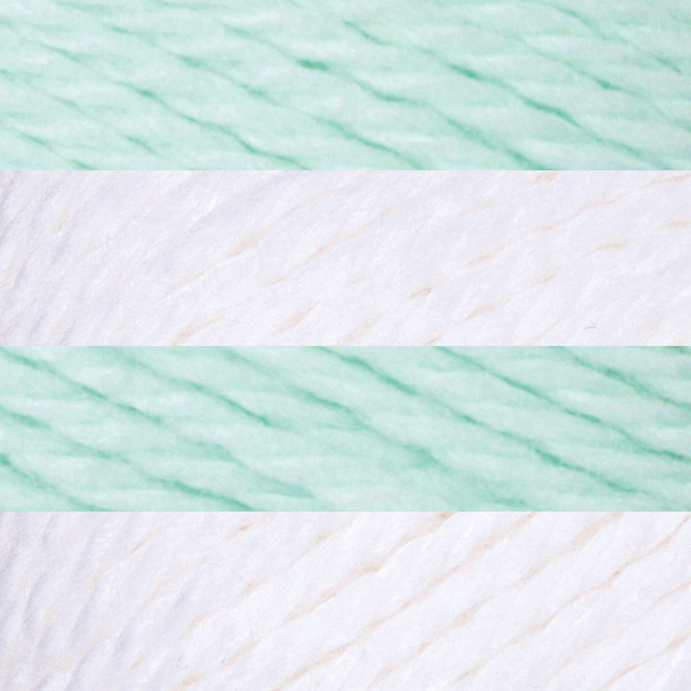 Couverture pour bébé au crochet à rayures fruitées