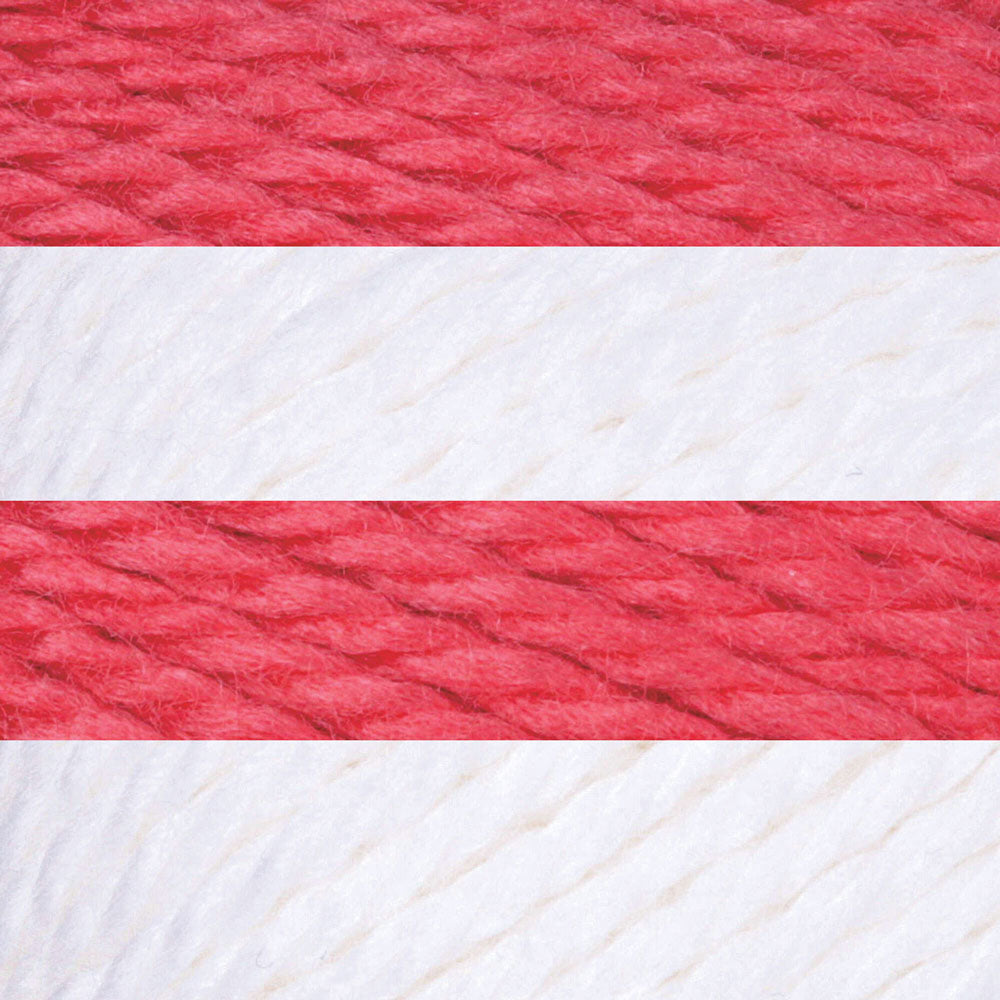 Couverture pour bébé au crochet à rayures fruitées