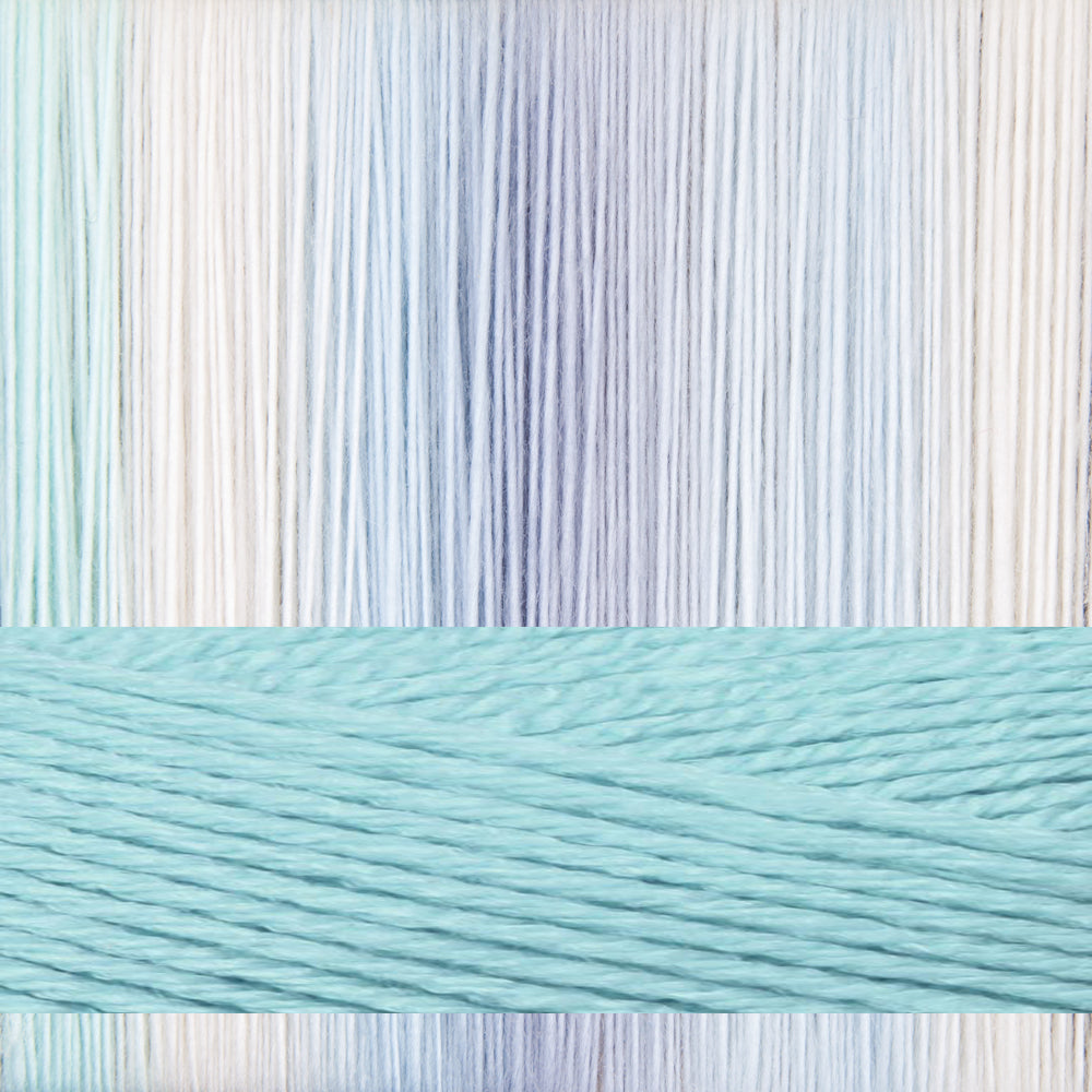 Aqua Shells Baby Afghan