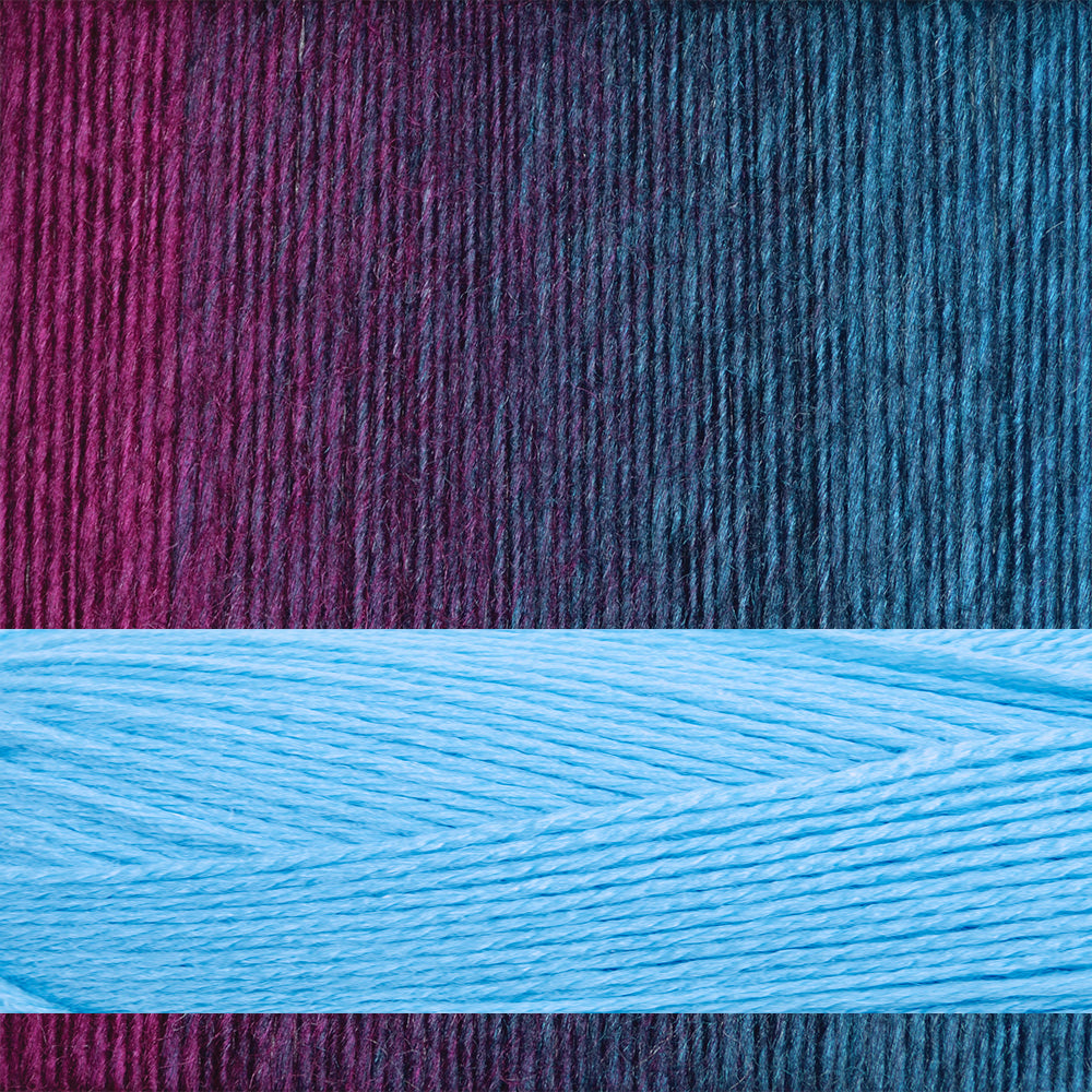 Aqua Shells Baby Afghan