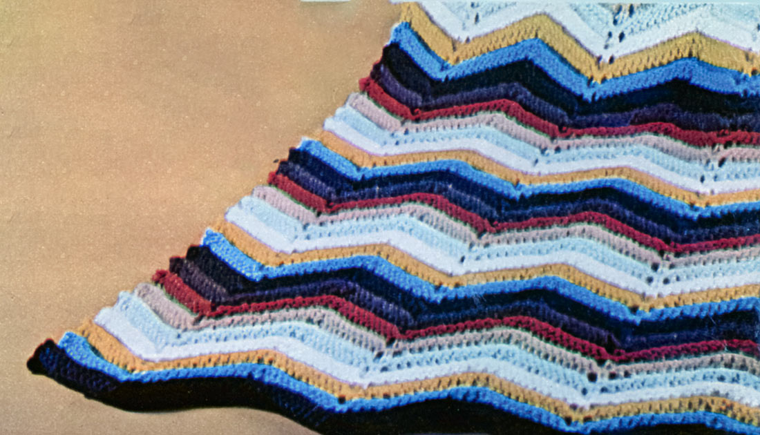 Ripple Afghan Pattern