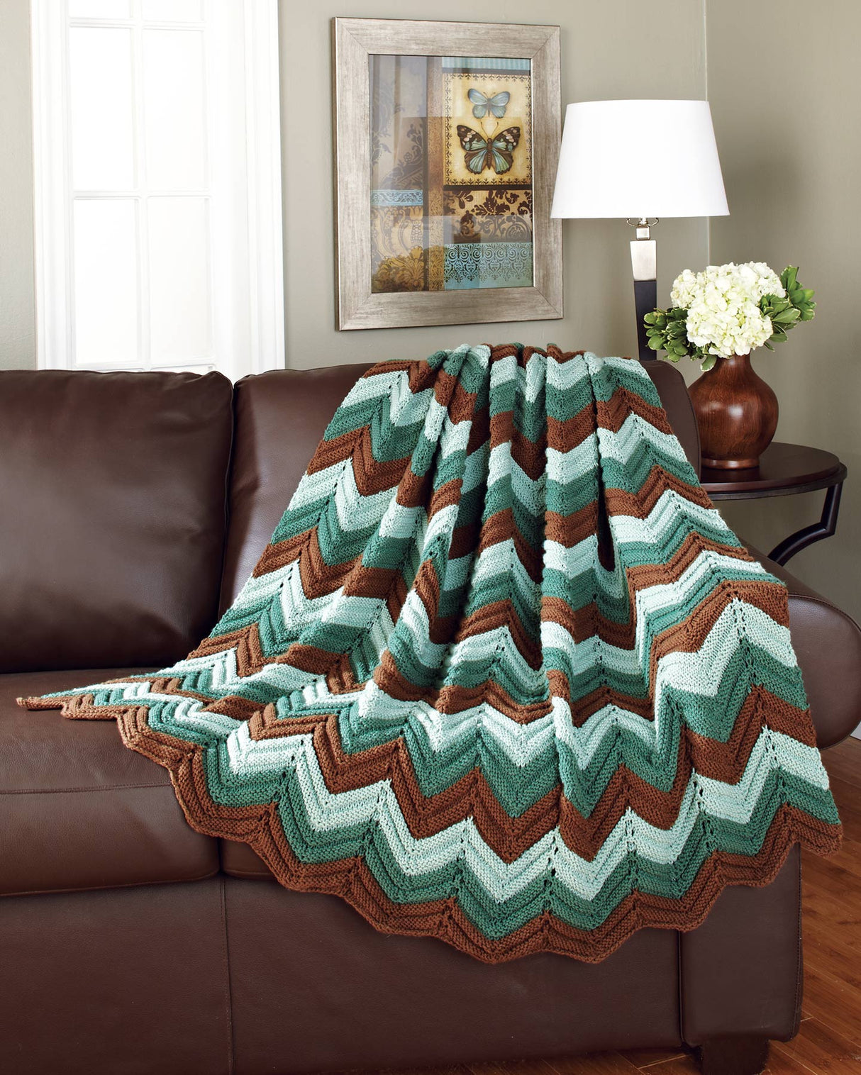 Ripples Galore Throw Pattern