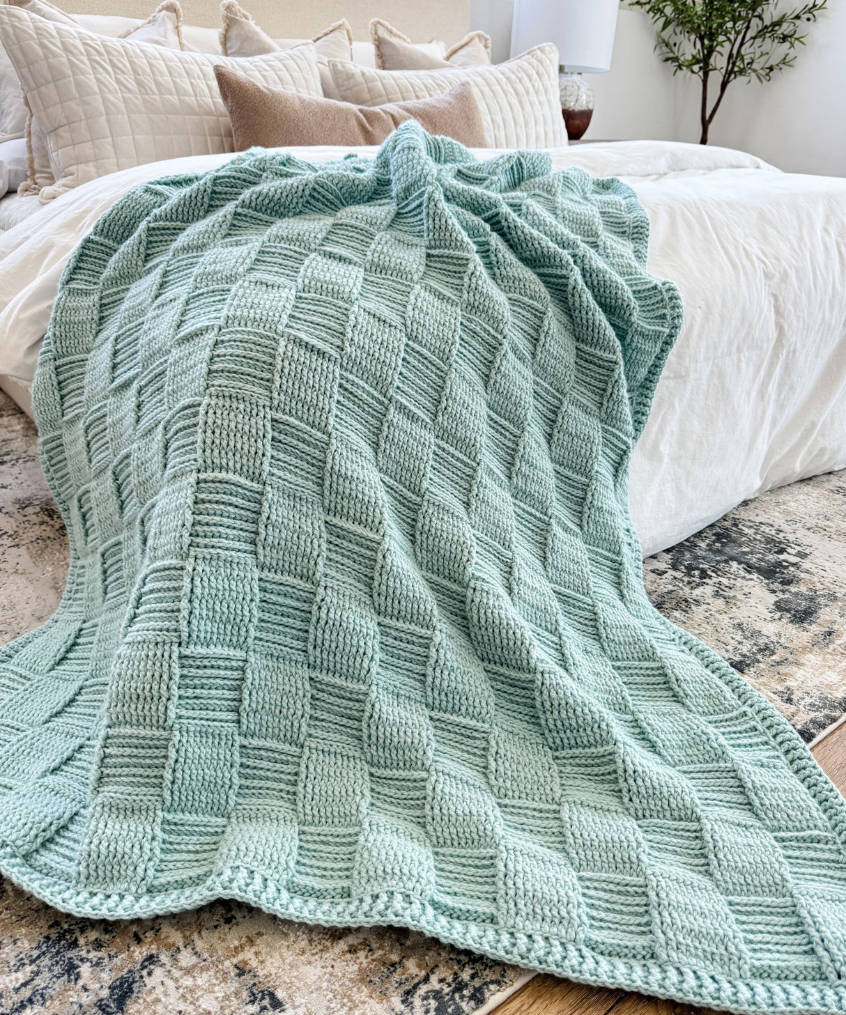 Seabreeze Basket Weave Blankets