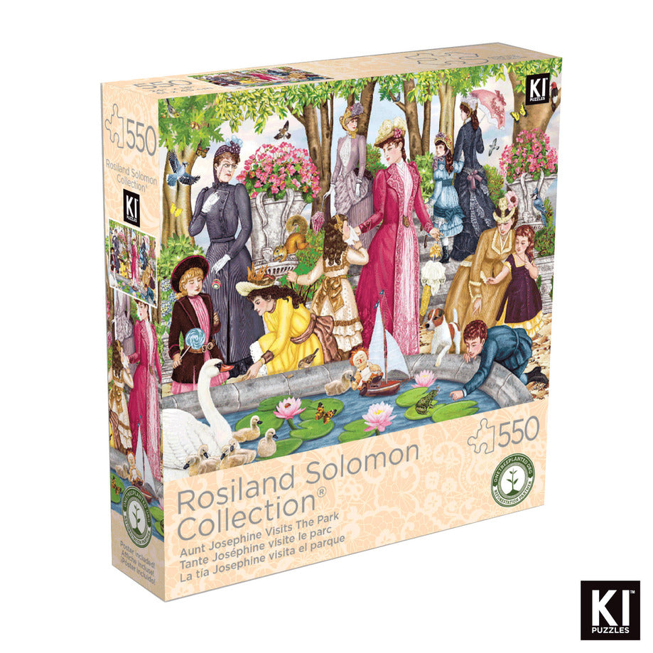 Aunt Josephine Visits the Park Jigsaw Puzzle