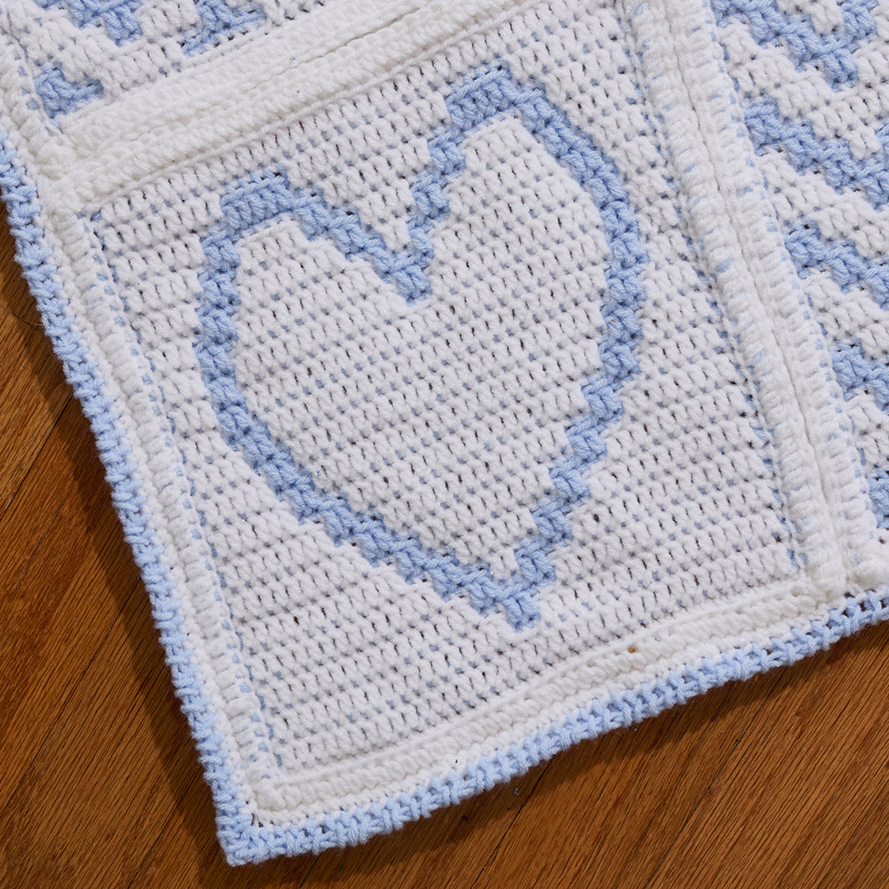 Bear-y Sweetheart Blanket