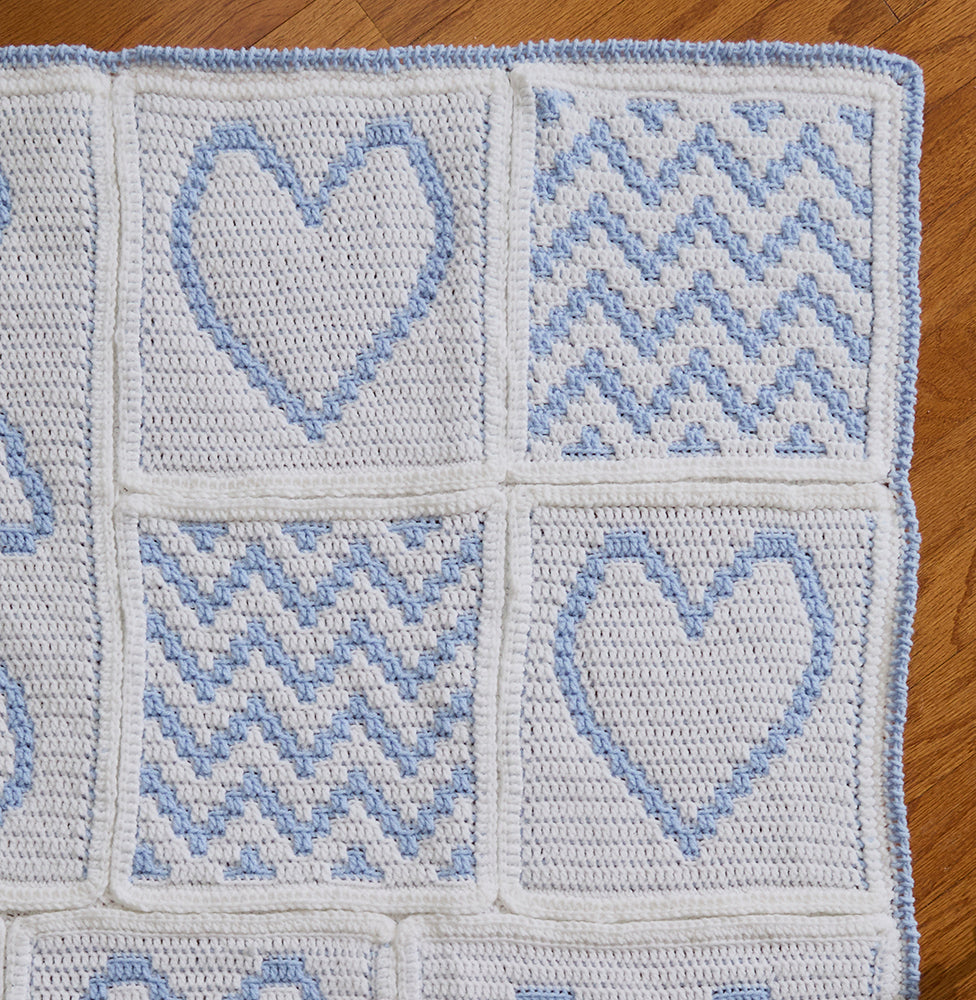 Bear-y Sweetheart Blanket