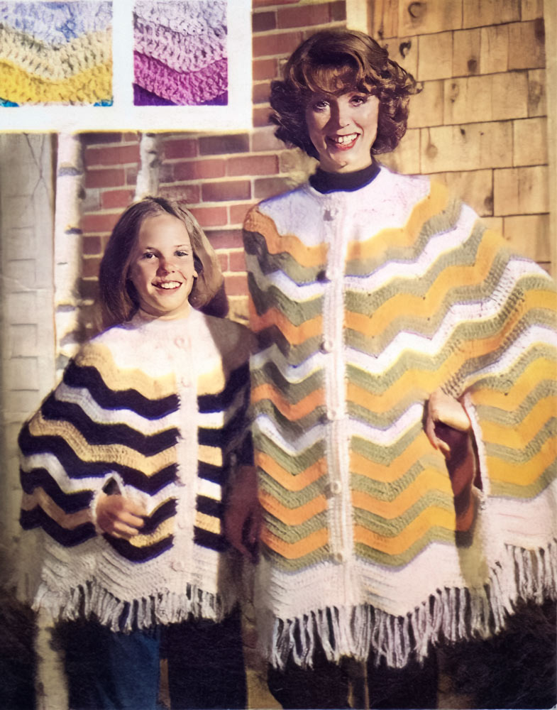 Ripple Poncho Pattern