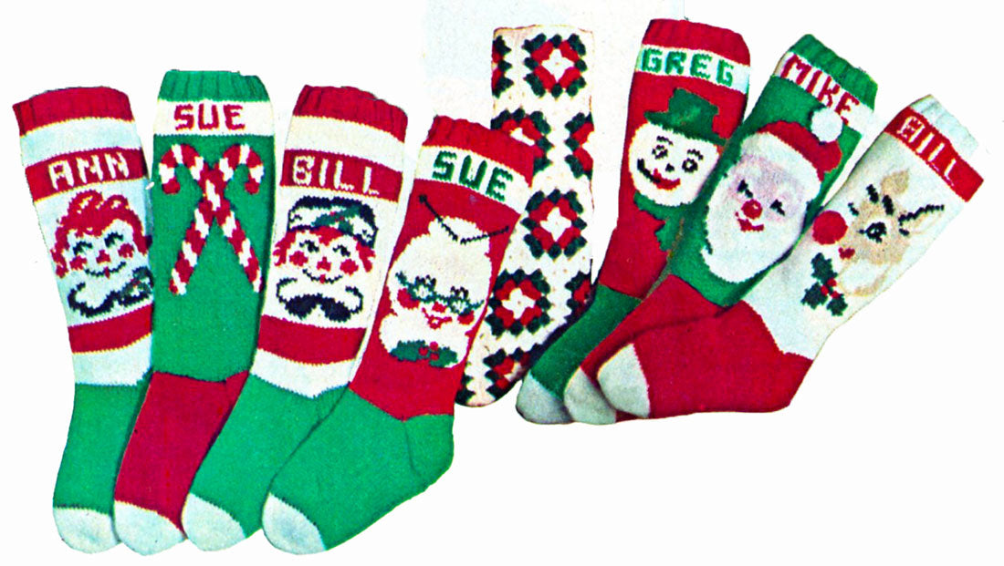 Granny Patch Christmas Stocking Pattern