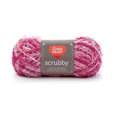 Red Heart Scrubby Yarn