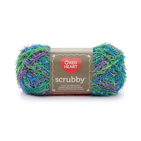 Red Heart Scrubby Yarn
