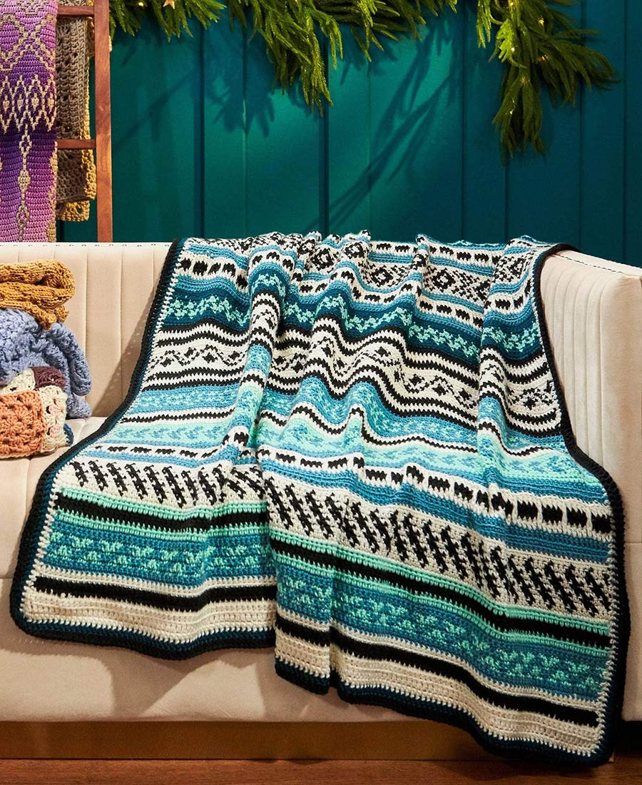 Free Deep Reflection Blanket Pattern