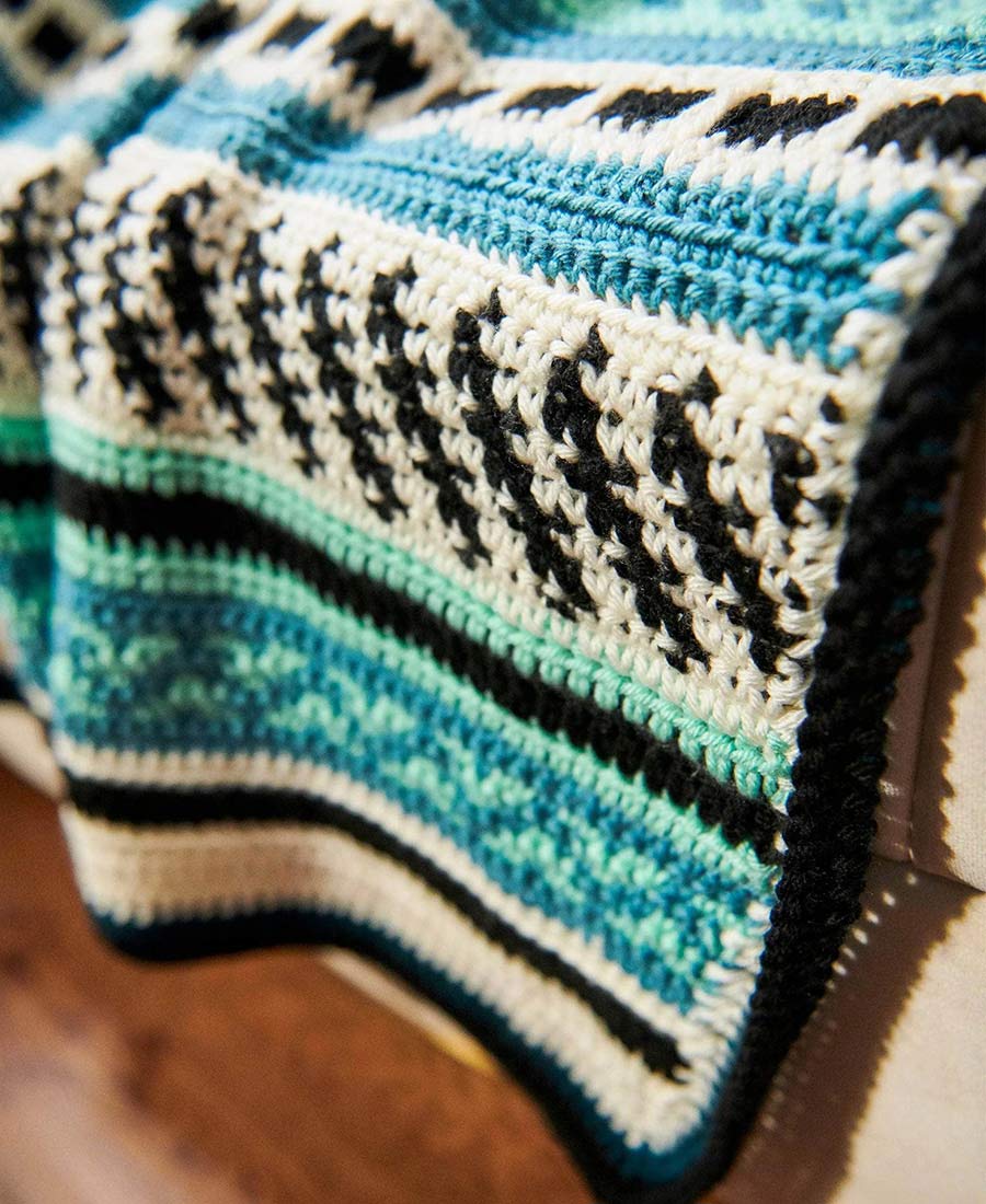 Free Deep Reflection Blanket Pattern