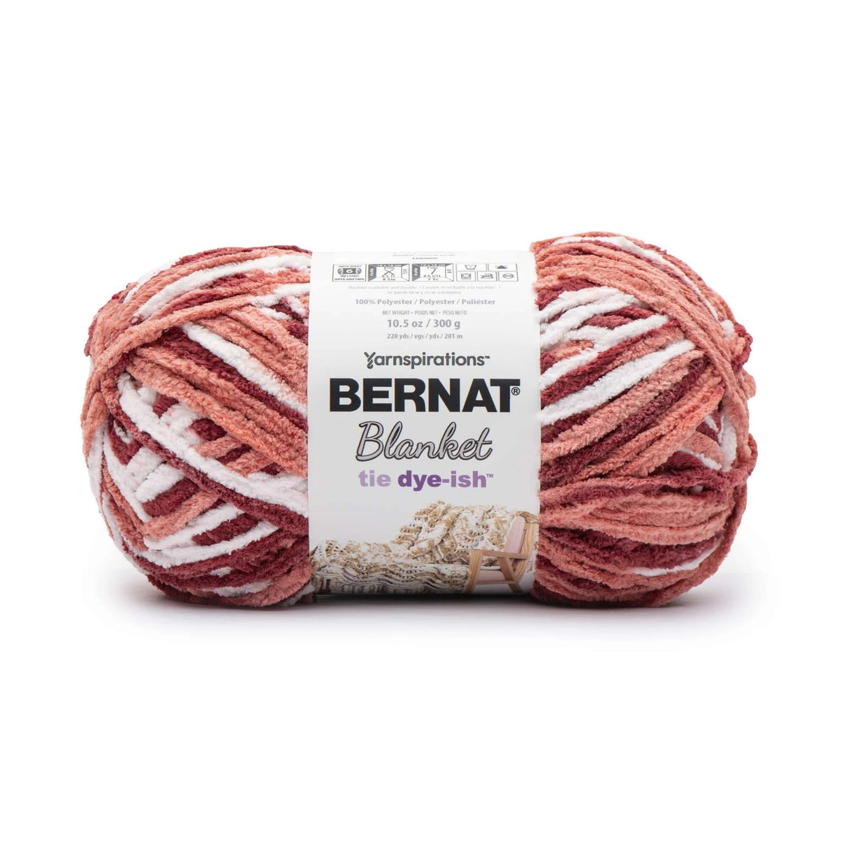 Bernat Blanket Tie Dye-ish Yarn