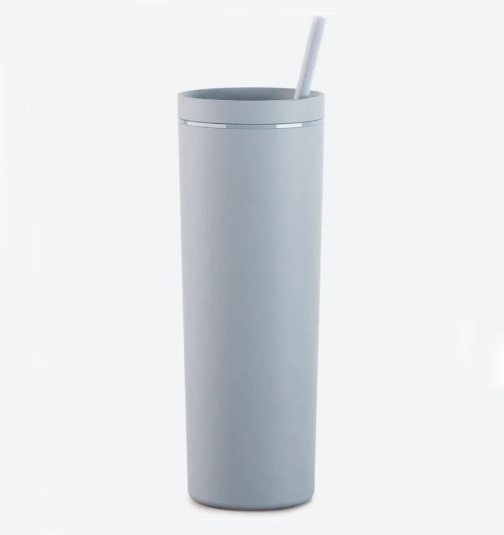 Skinny Tumbler - 18 oz Soft Touch Matte Finish