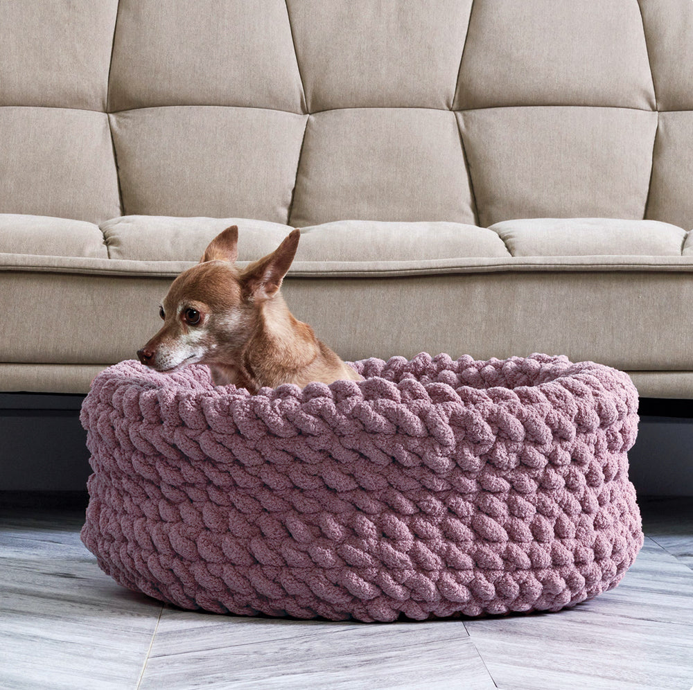 Free Bernat Crochet Pet Nap Nest Pattern