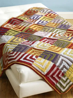Free Patchwork Persuasion Afghan Pattern