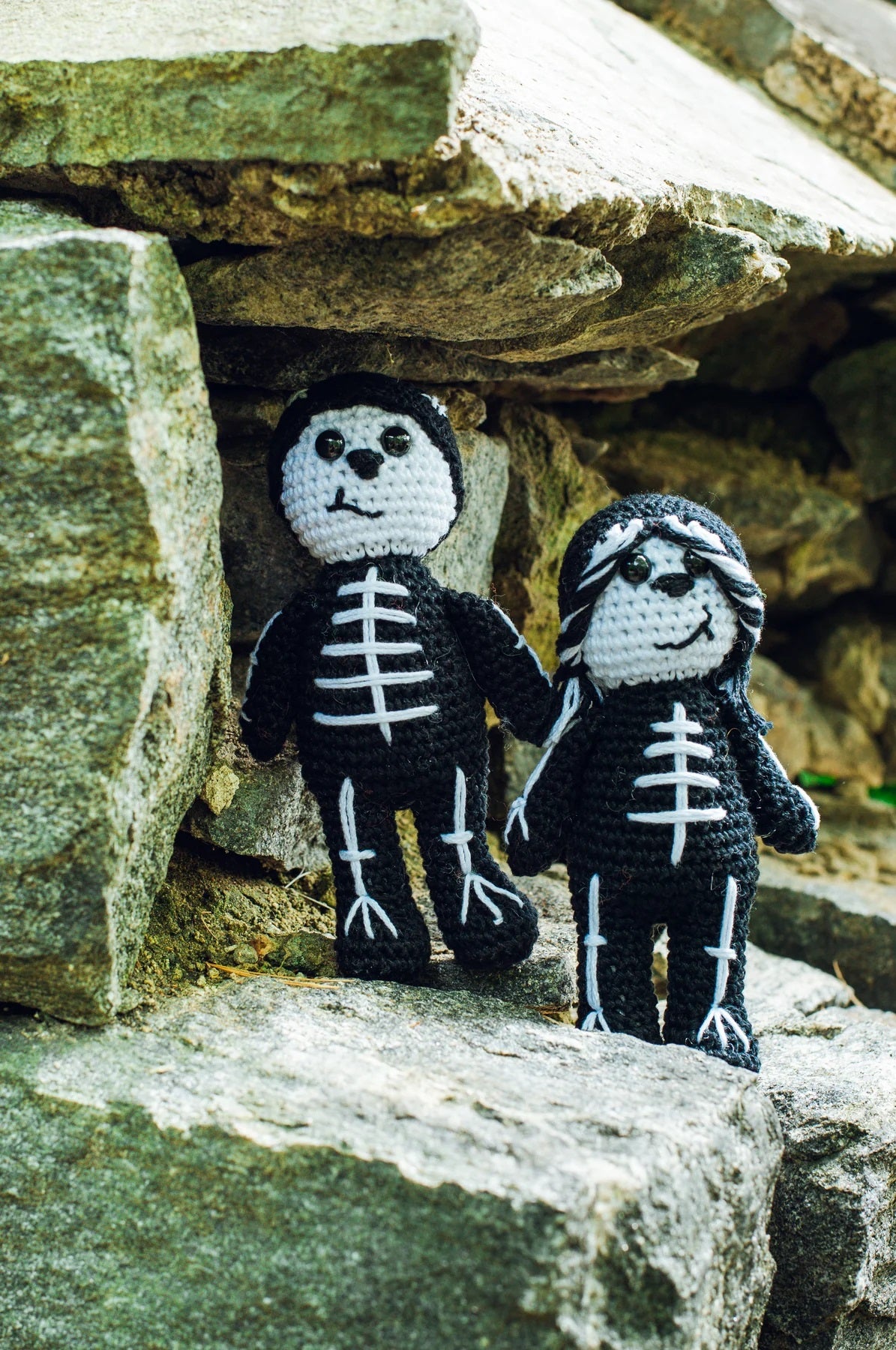 Free Mr & Mrs Skeleton Pattern