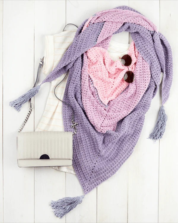 Free Cotton Candy Skies Wrap Pattern