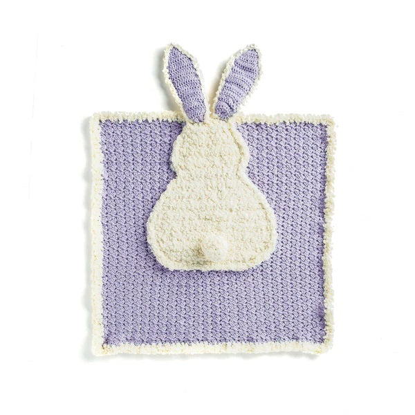 Free Sitting Little Bunny Crochet Blanket Pattern
