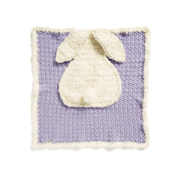 Free Sitting Little Bunny Crochet Blanket Pattern