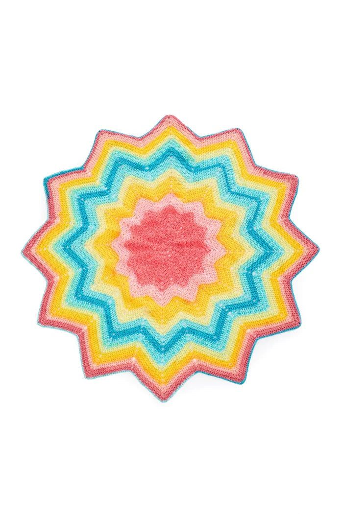 Free Starburst Blankie Pattern
