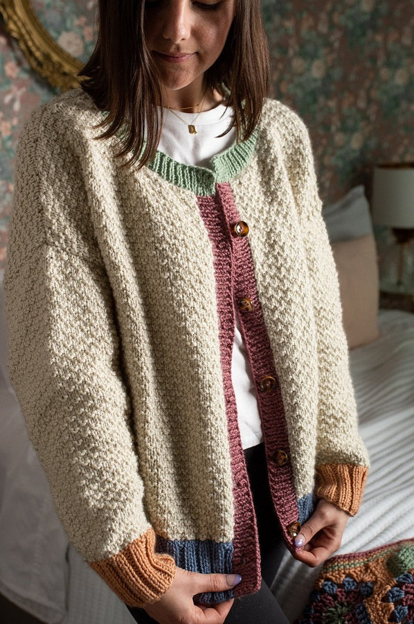 Free Allie Cardigan Knit Pattern