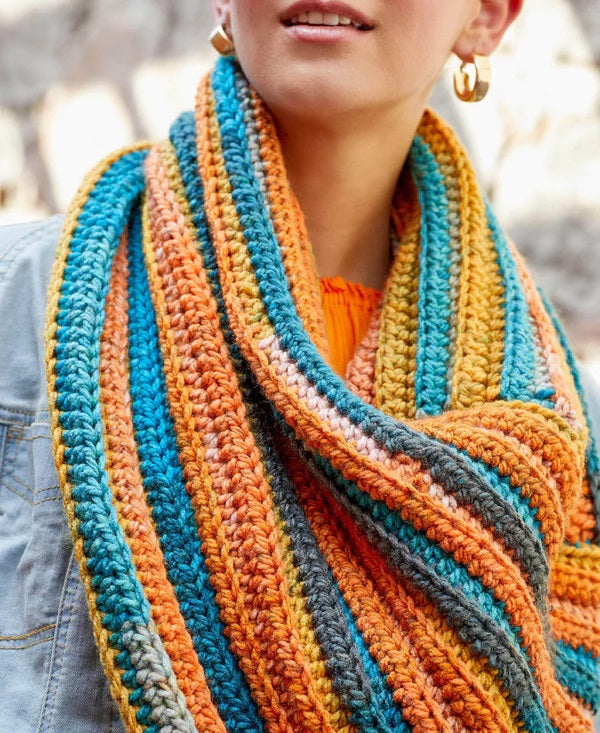 Free Corrugated Cowl Pattern