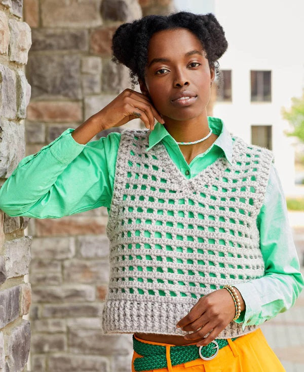 Free Grillwork Vest Pattern