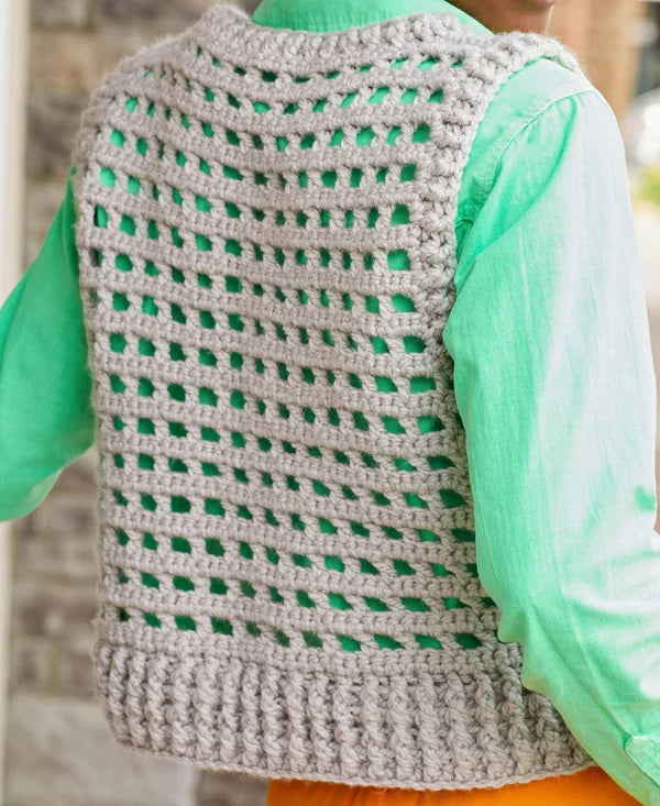 Free Grillwork Vest Pattern